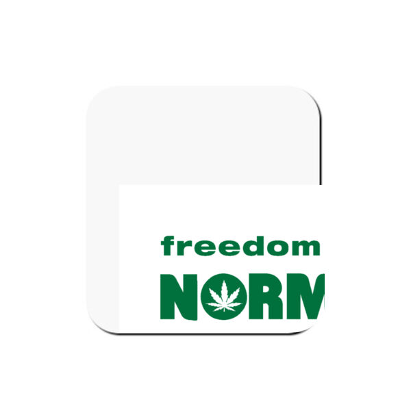 Freedom is NORML Coaster (square hardboard) Thumbnail