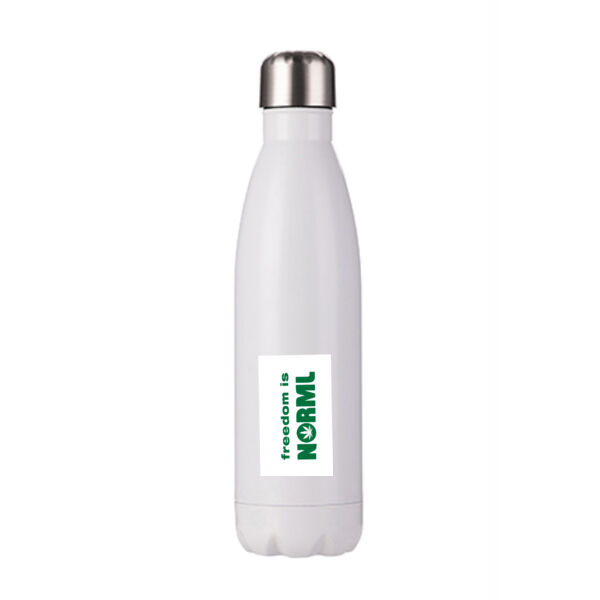 Stainless Steel Waterbottle - Freedom is NORML Thumbnail