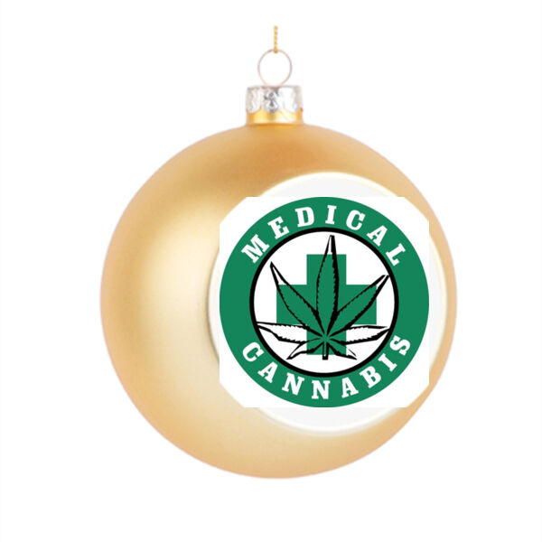 Medical Cannabis - Christmas tree ornament Thumbnail