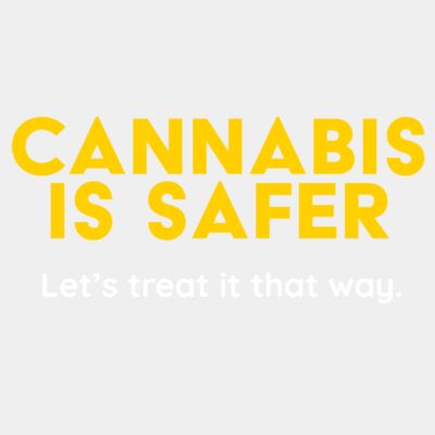 Cannabis is Safer - Transparent Thumbnail